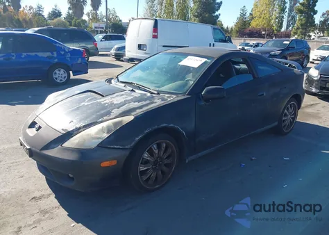 2000 Toyota Celica Gt из США, поврежденный, VIN JTDDR32T4Y0047110